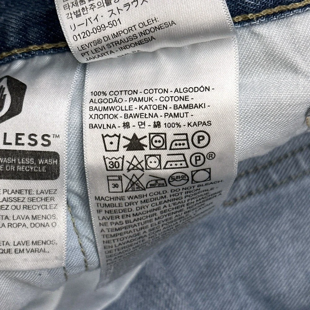 Levi's 505 Jeans Men's 32x32‎ FITS 32x31 Straight Medium Wash 100% Cotton Denim